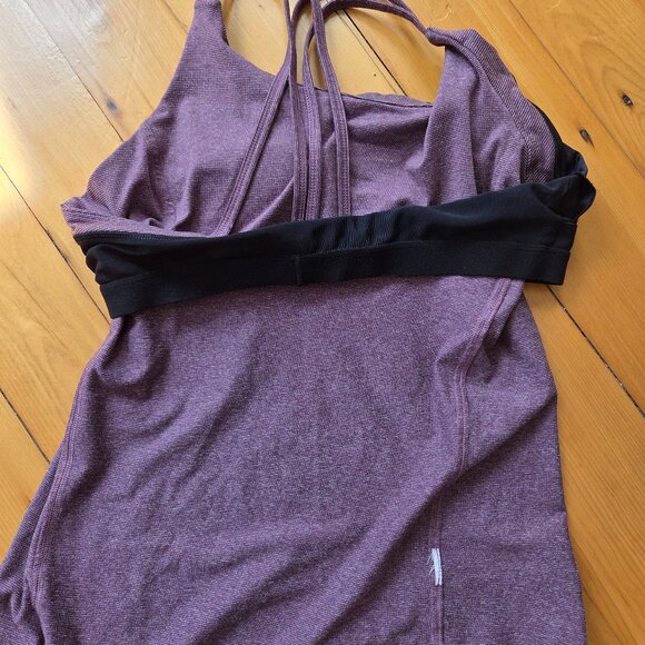 Black Diamond Heathered Purple Tank Top - Picture 4 of 4